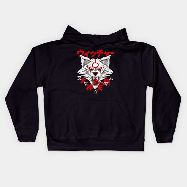 The Witcherasu Kids Hoodie by Krobilad